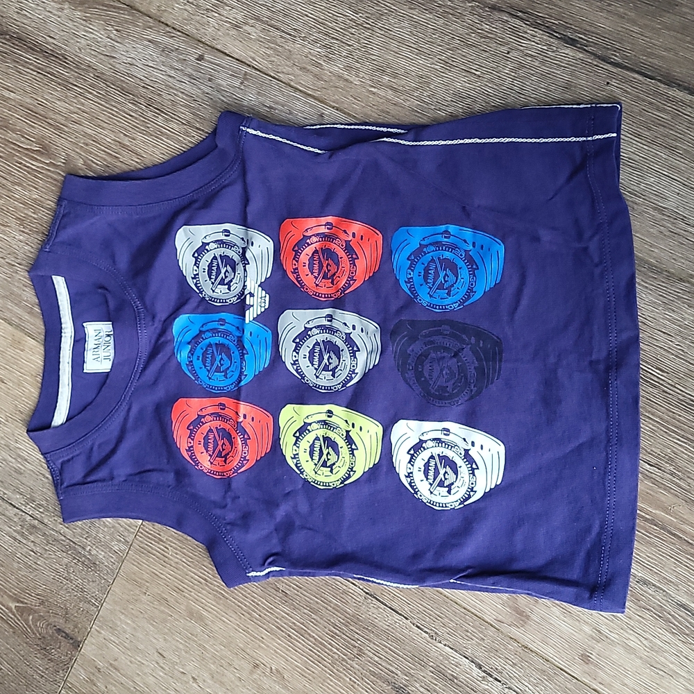 NWT Armani junior sleeveless tank tee